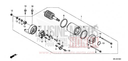 MOTEUR DE DEMARRAGE NC750XAK de 2019